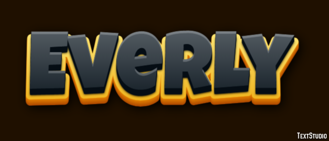 Everly Texteffekt