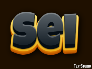 Sei Text effect