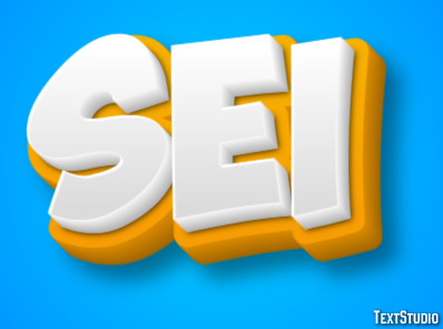 Sei Text effect