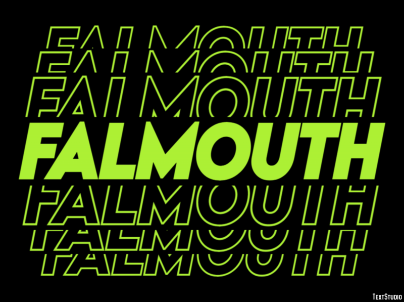Falmouth Efekt tekstowy