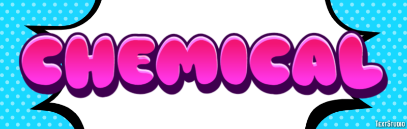 Chemical Text Effect