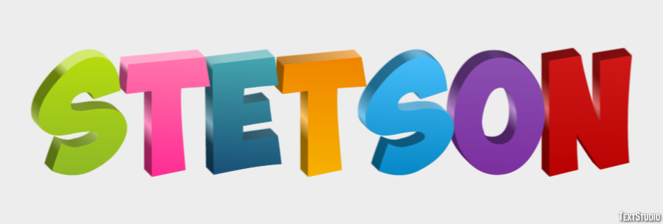 Stetson Effet de texte