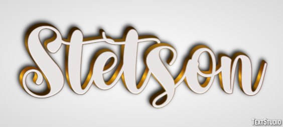 Stetson Text Effect