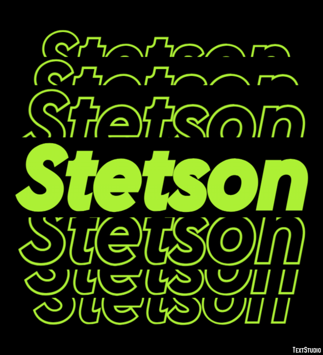 Stetson Text Effect