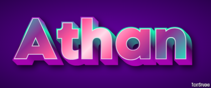 Athan Texteffekt