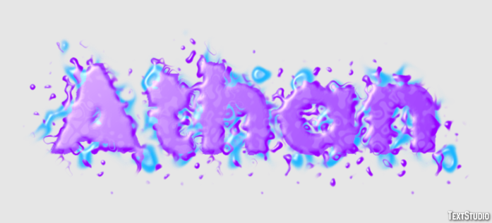 Athan Text Effect