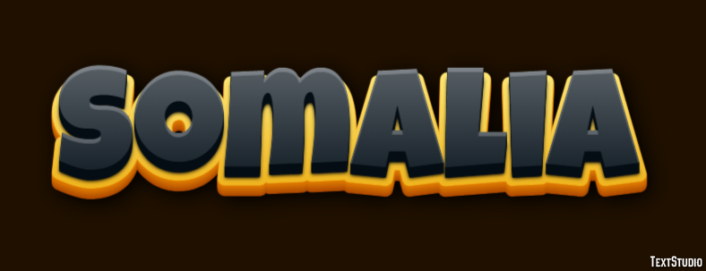 Somalia Effetto testo