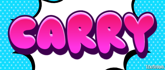 Carry Text Effect