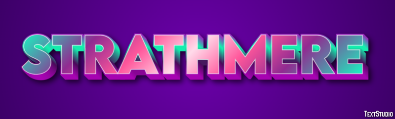 Strathmere Text Effect