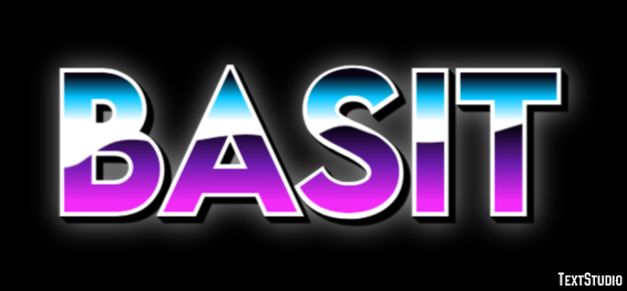 Basit Text Effect