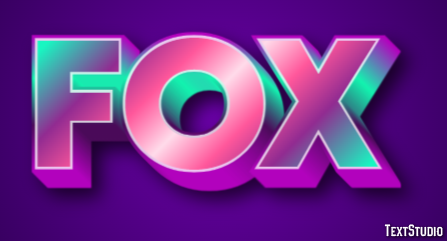 Fox Text Effect