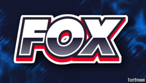 Fox Efecto de Texto