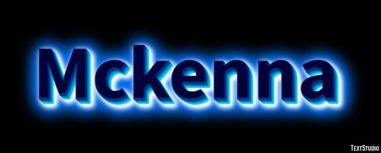 Mckenna Efekt tekstowy