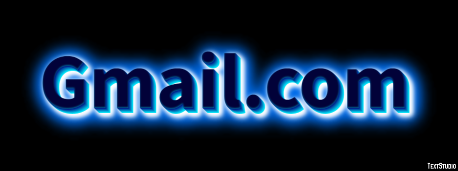 Gmail.com Tekst effect
