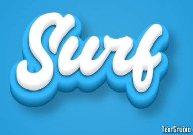 Surf Effetto testo