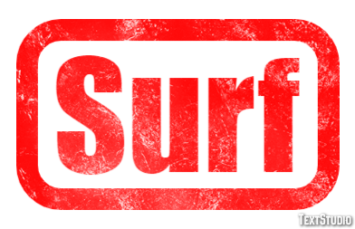 Surf Effetto testo