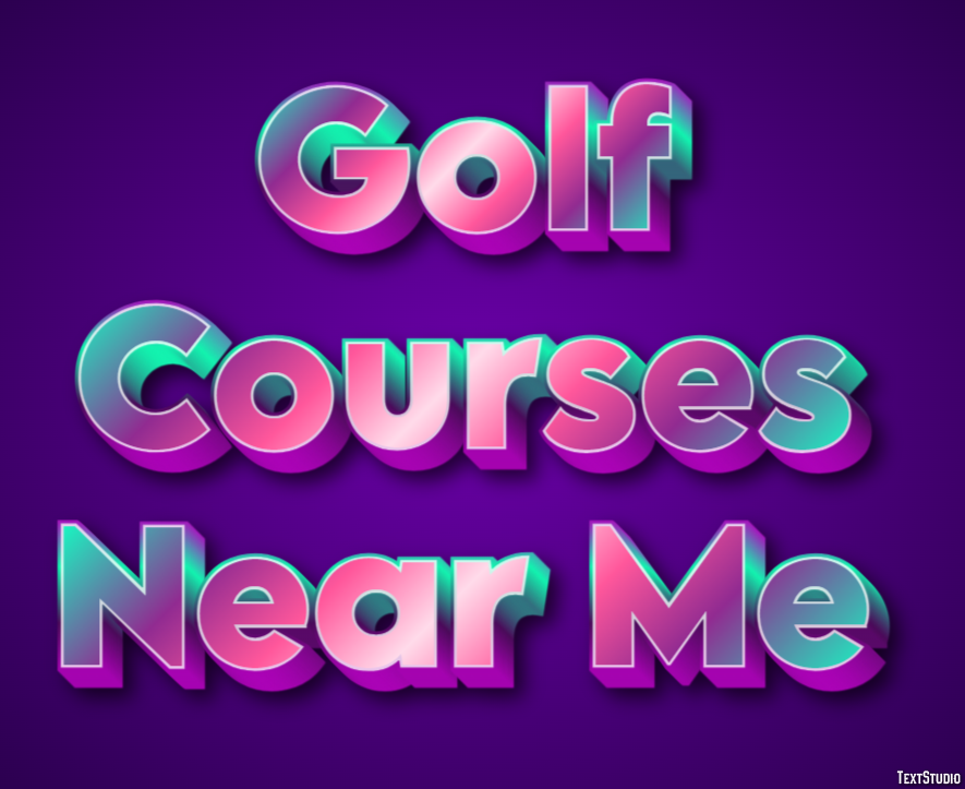 Golf Courses Near Me Metin Efekti
