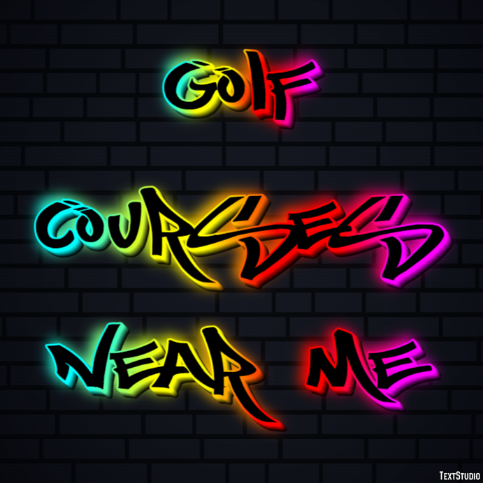 Golf Courses Near Me Metin Efekti