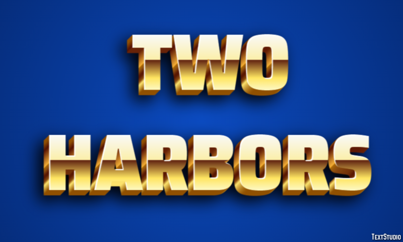 Two Harbors Efekt tekstowy