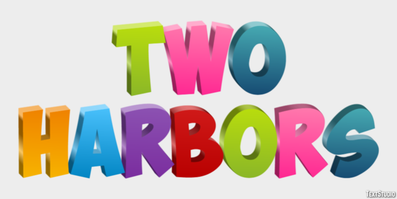 Two Harbors Efekt tekstowy