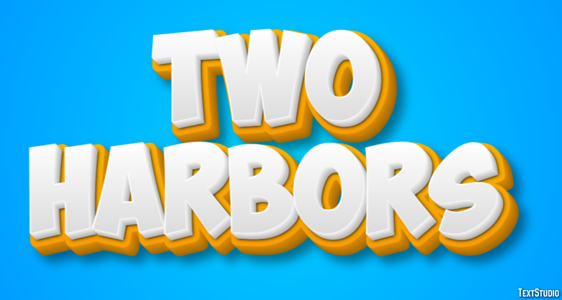 Two Harbors Efekt tekstowy