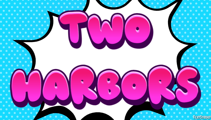 Two Harbors Text Effect