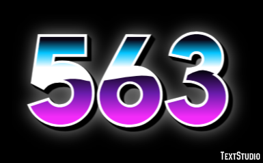 563 Text Effect