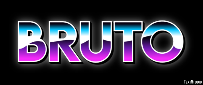Bruto Effetto testo