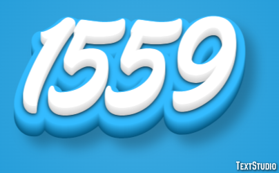 1559 Text Effect