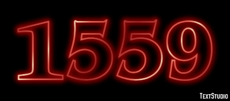 1559 Text Effect