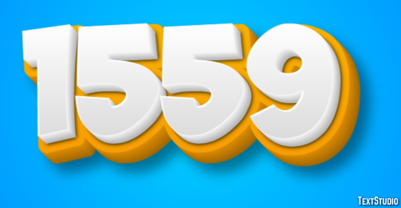 1559 Text Effect
