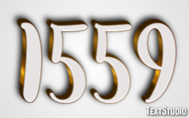 1559 Tekst Effect