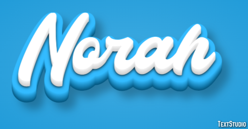 Norah Text Effect