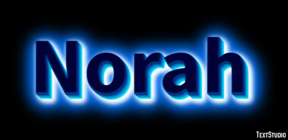 Norah Efecto de texto