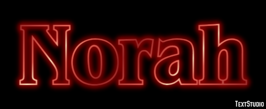 Norah Text Effect