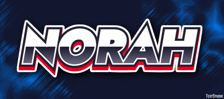 Norah Text Effect