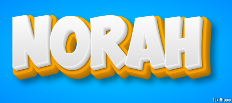 Norah Efecto de texto