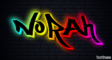 Norah Text Effect