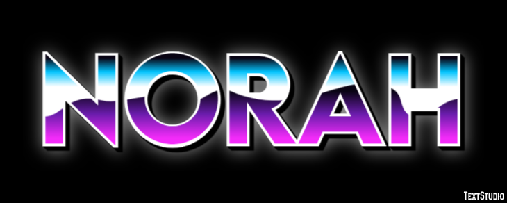 Norah Text Effect