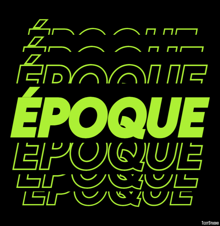 époque Effet de Texte