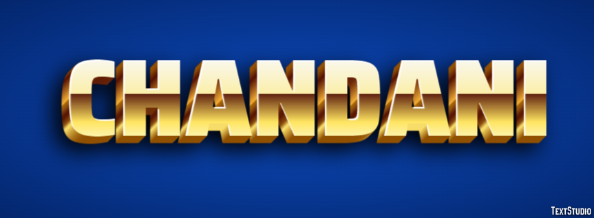 Chandani テキスト効果