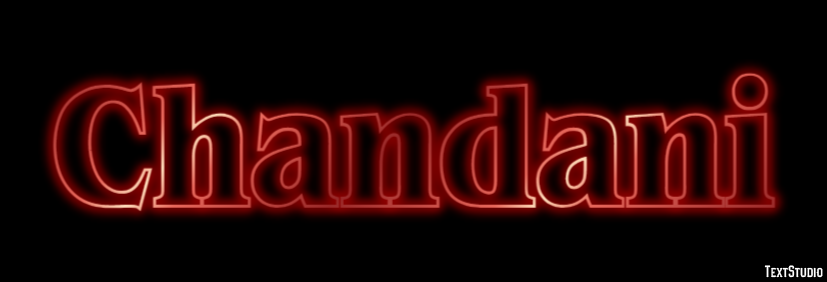 Chandani Effetto testo