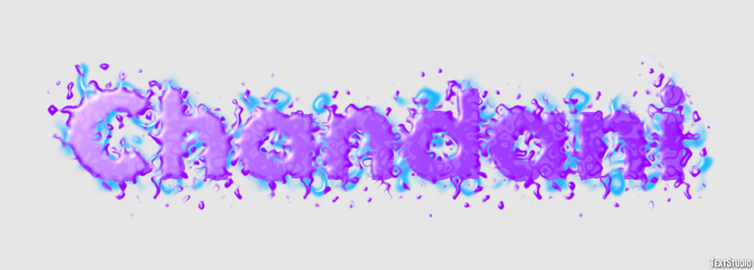 Chandani Text Effect