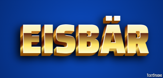 Eisbär Effet de Texte