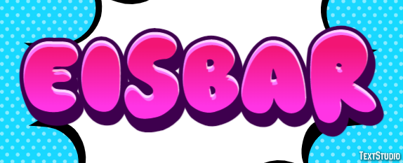 Eisbär Texteffekt