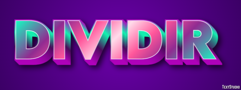 Dividir テキスト効果