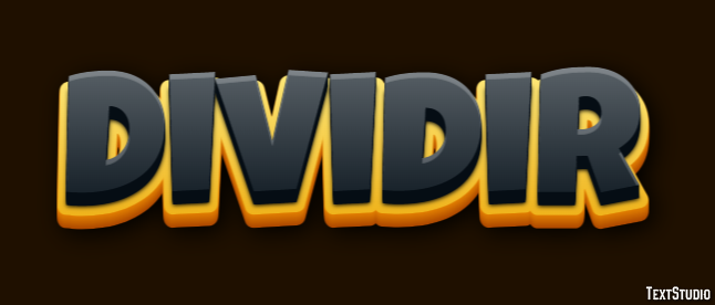 Dividir Efeito do texto