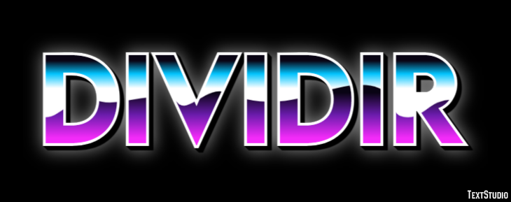Dividir Efeito do texto