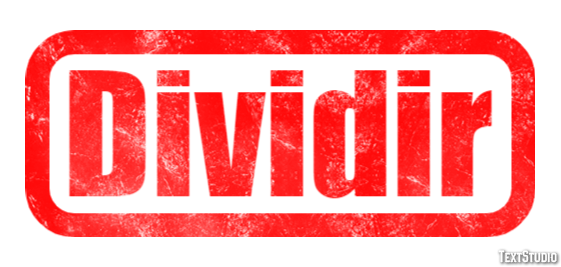 Dividir Efeito do texto