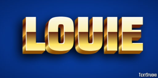 Louie Efekt tekstowy